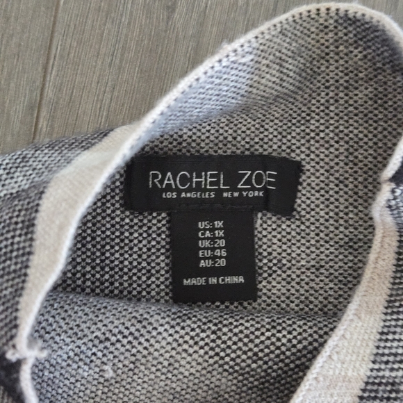 Racheal Zoe Plaid Pullover Sweater Womens  Size XL - Picture 5 of 16